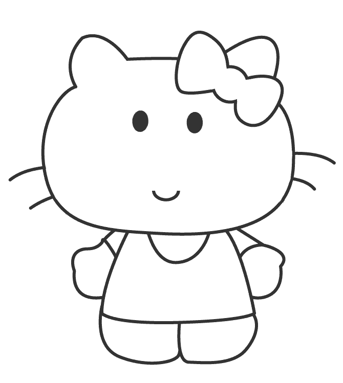 Kedi Boyama Sayfası