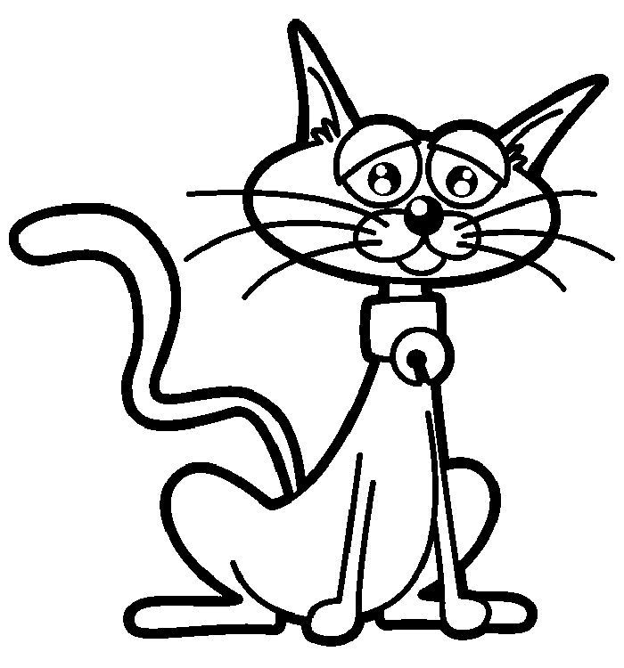 Kedi Boyama Sayfası