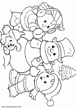 kismevsimiboyamasayfasiwintercoloring ()-15046019128nkg4