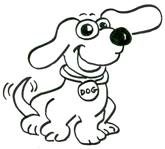 Köpek Boyama Sayfası