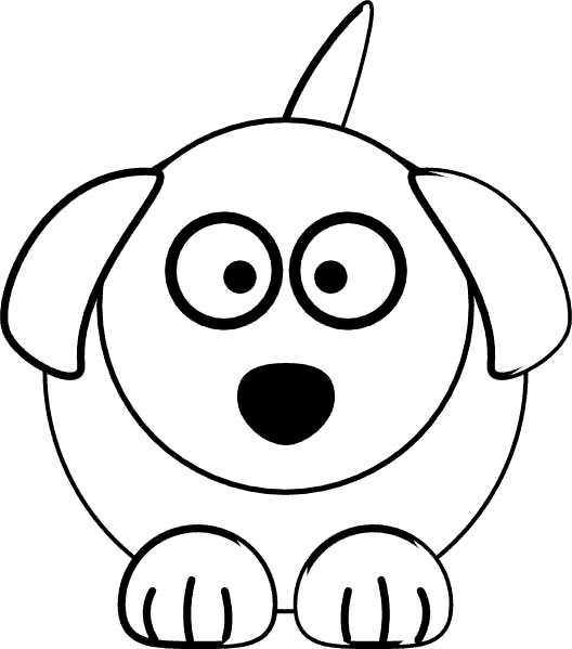 Köpek Boyama Sayfası