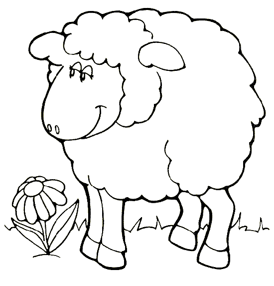 Koyun Keçi Boyama Sayfası
