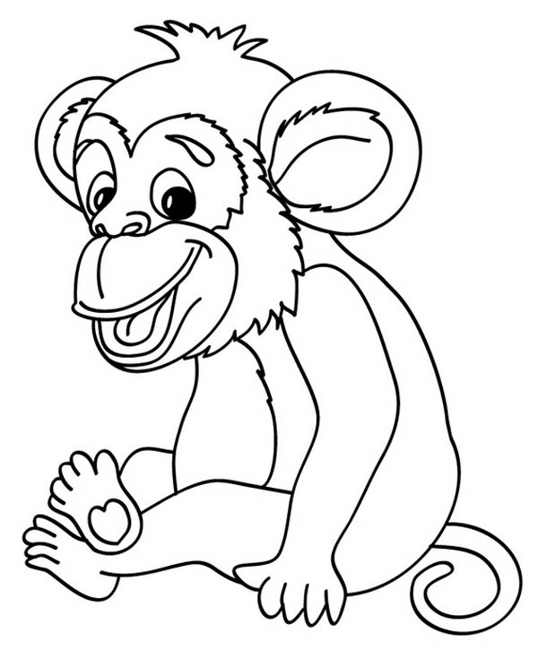Maymun Boyama Sayfası