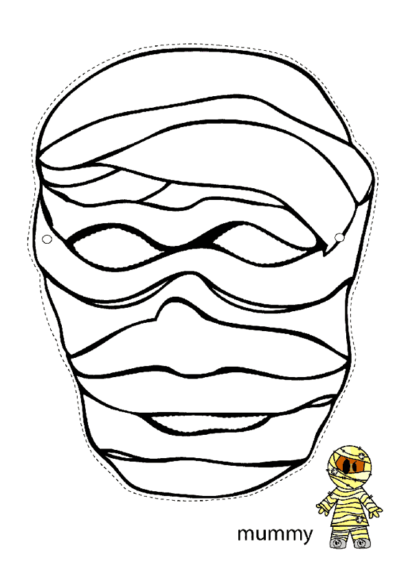 Mumya Maskesi Kalıbı