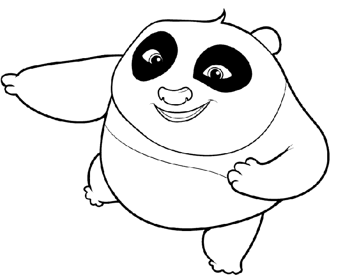 Panda Boyama Sayfası