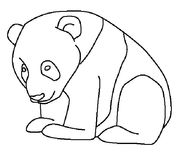 Panda Boyama Sayfası