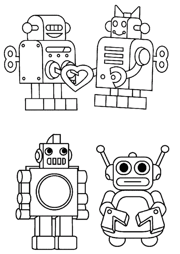 Robot Boyama Sayfası
