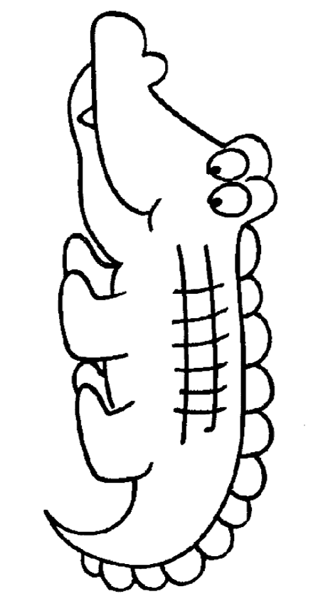 Timsah Boyama Sayfası