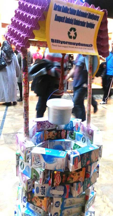 Süt Kaplarından Tulumba Yapımı