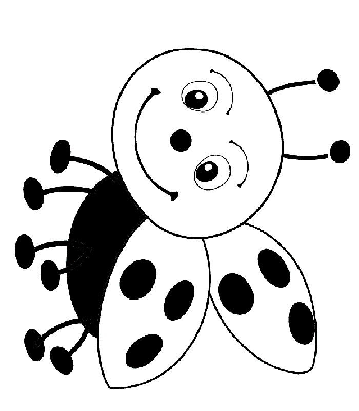 Uğurböceği Boyama Sayfası
