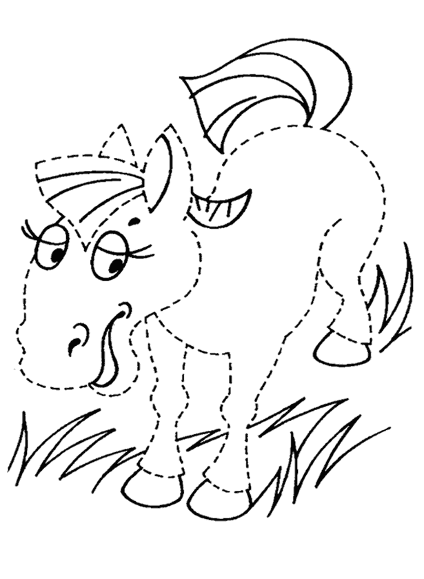 At Çizgi Çalışma Sayfası