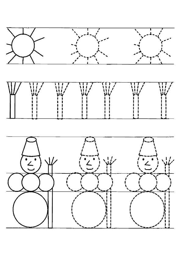 Çizgi Çalışma Sayfası