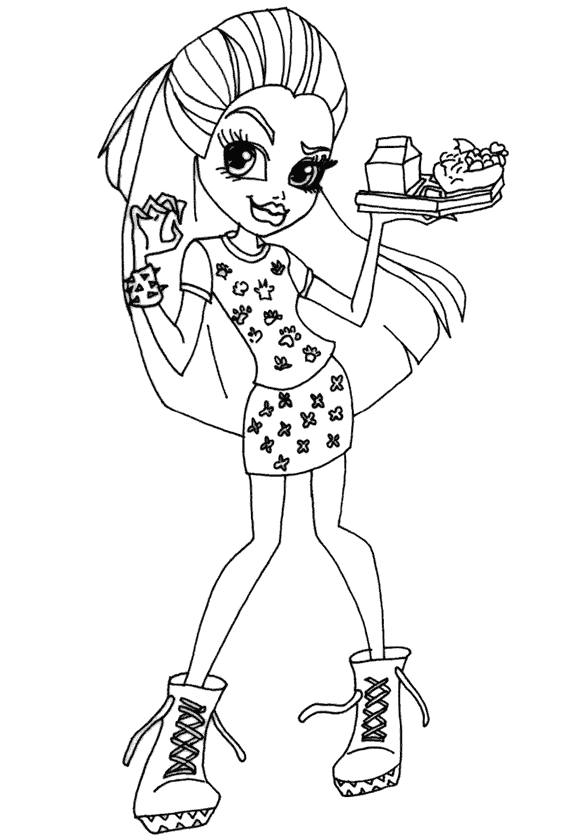 Kız Boyama Sayfası