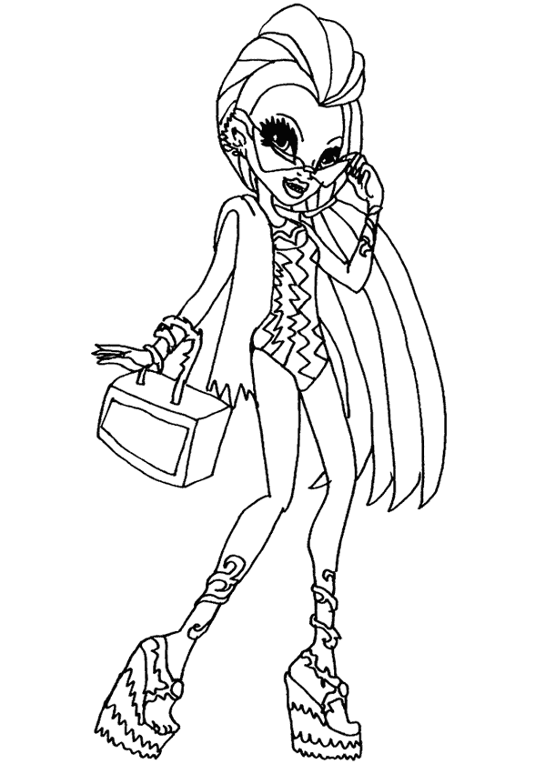 Kız Boyama Sayfası