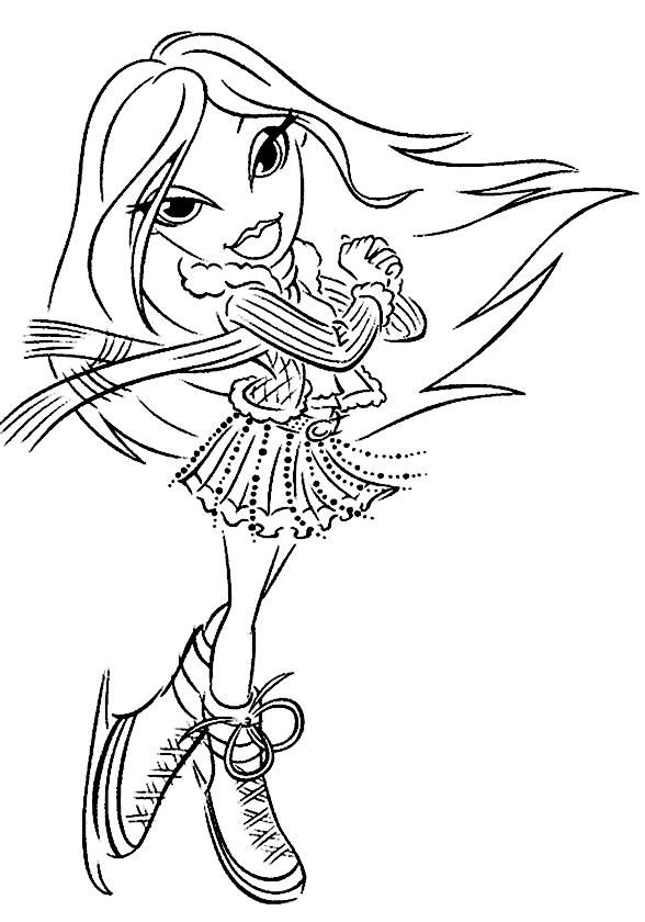 Kız Boyama Sayfası