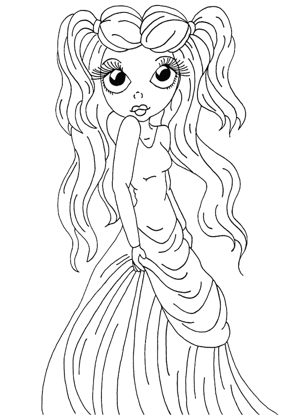 Prenses Boyama Sayfası