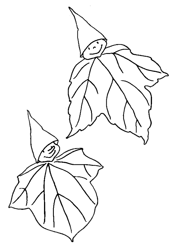 Sonbahar Boyama Sayfası