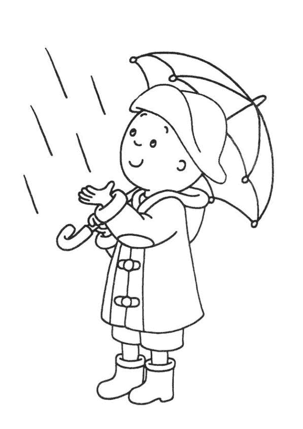 Sonbahar Boyama Sayfası