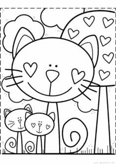 cat-coloring-pages
