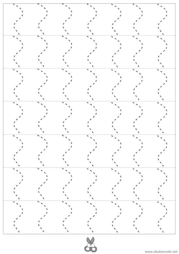 Makas Kesme Çalışması