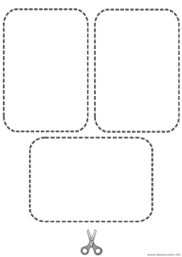 Makas Kesme Çalışması