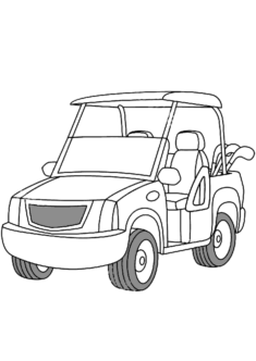 golfarabasi-boyama-sayfasi