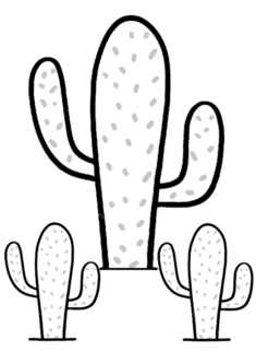 kaktusler1-boyama-sayfasi