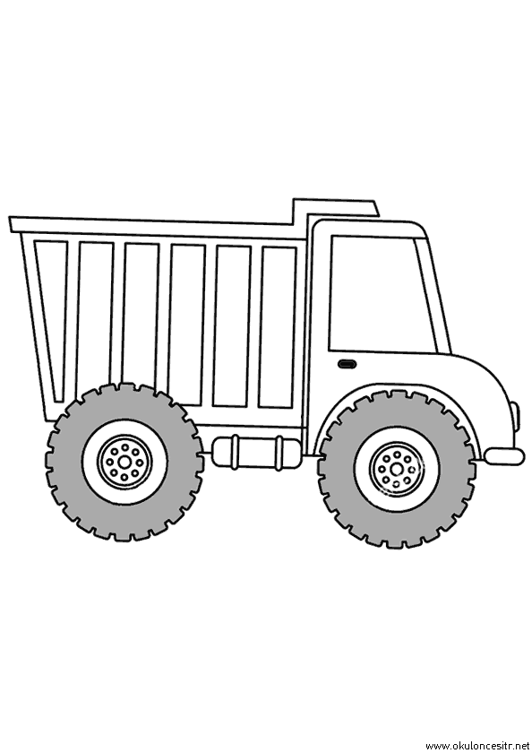 Kamyon Boyama Sayfası