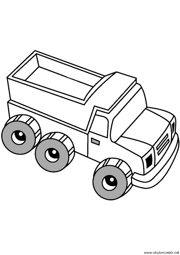 Kamyon Boyama Sayfası