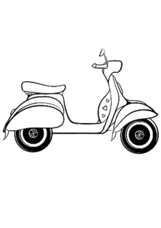 motorsiklet4-boyama-sayfasi