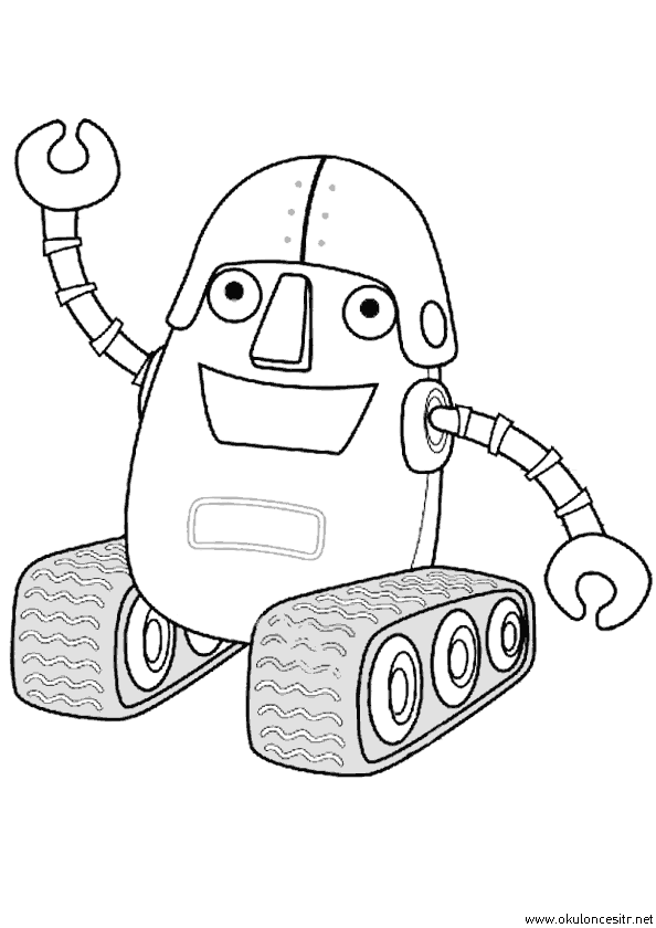 Robot Boyama Sayfası