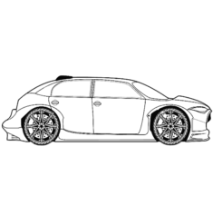 spor-araba2-boyama-sayfasi