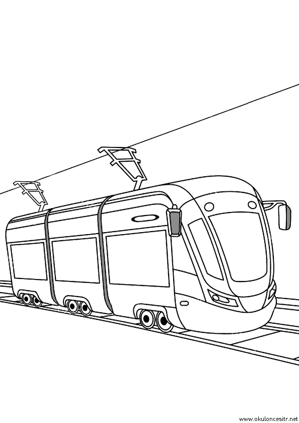 Tramvay Boyama Sayfası