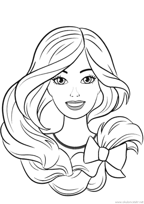 Kız Boyama Sayfası