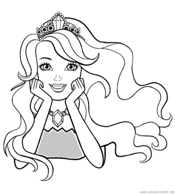 Prenses Boyama Sayfası