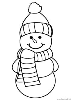 kardan-adam-boyama-snowman-coloring-(5)