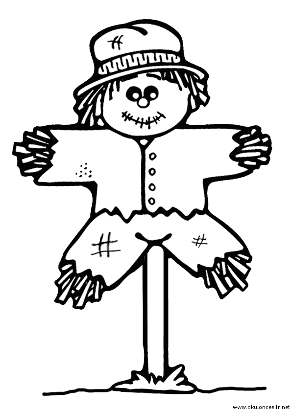 Sonbahar Boyama Sayfası