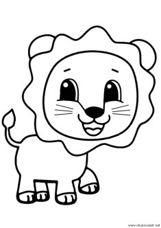 aslan-boyama-sayfasi-lion-coloring-page (3)