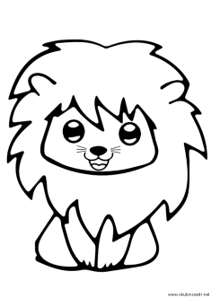 aslan-boyama-sayfasi-lion-coloring-page (45)