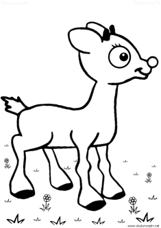 geyik-ceylan-boyama-deer-gazelle-coloring (11)