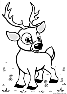 geyik-ceylan-boyama-deer-gazelle-coloring (27)
