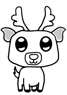 geyik-ceylan-boyama-deer-gazelle-coloring (29)