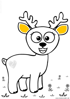 geyik-ceylan-boyama-deer-gazelle-coloring (41)