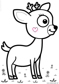 geyik-ceylan-boyama-deer-gazelle-coloring (48)