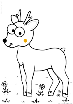 geyik-ceylan-boyama-deer-gazelle-coloring (67)