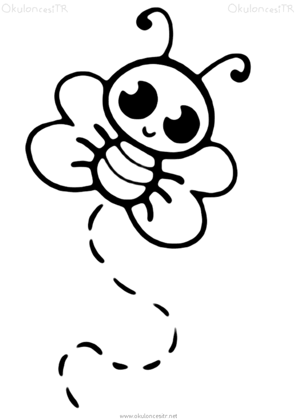 Kelebek Boyama Sayfası