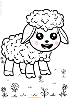 koyunkuzuboyama-sheep-goat-lamb-coloring (46)