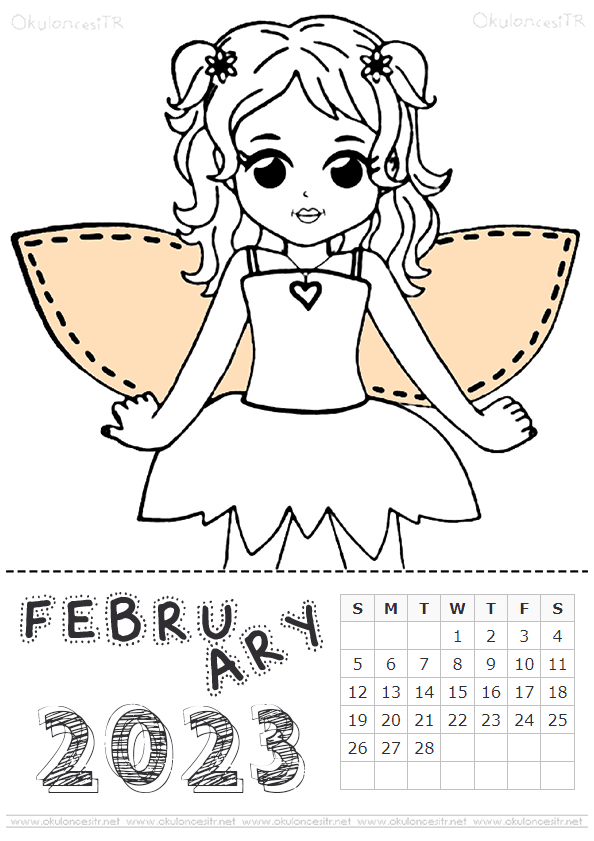 2023 Calendar Mold Girl